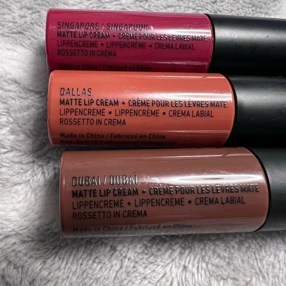 NYX Soft Matte Lip Cream Set - Assorted Shades 18 count 4.7 ml - Picture 8 of 10